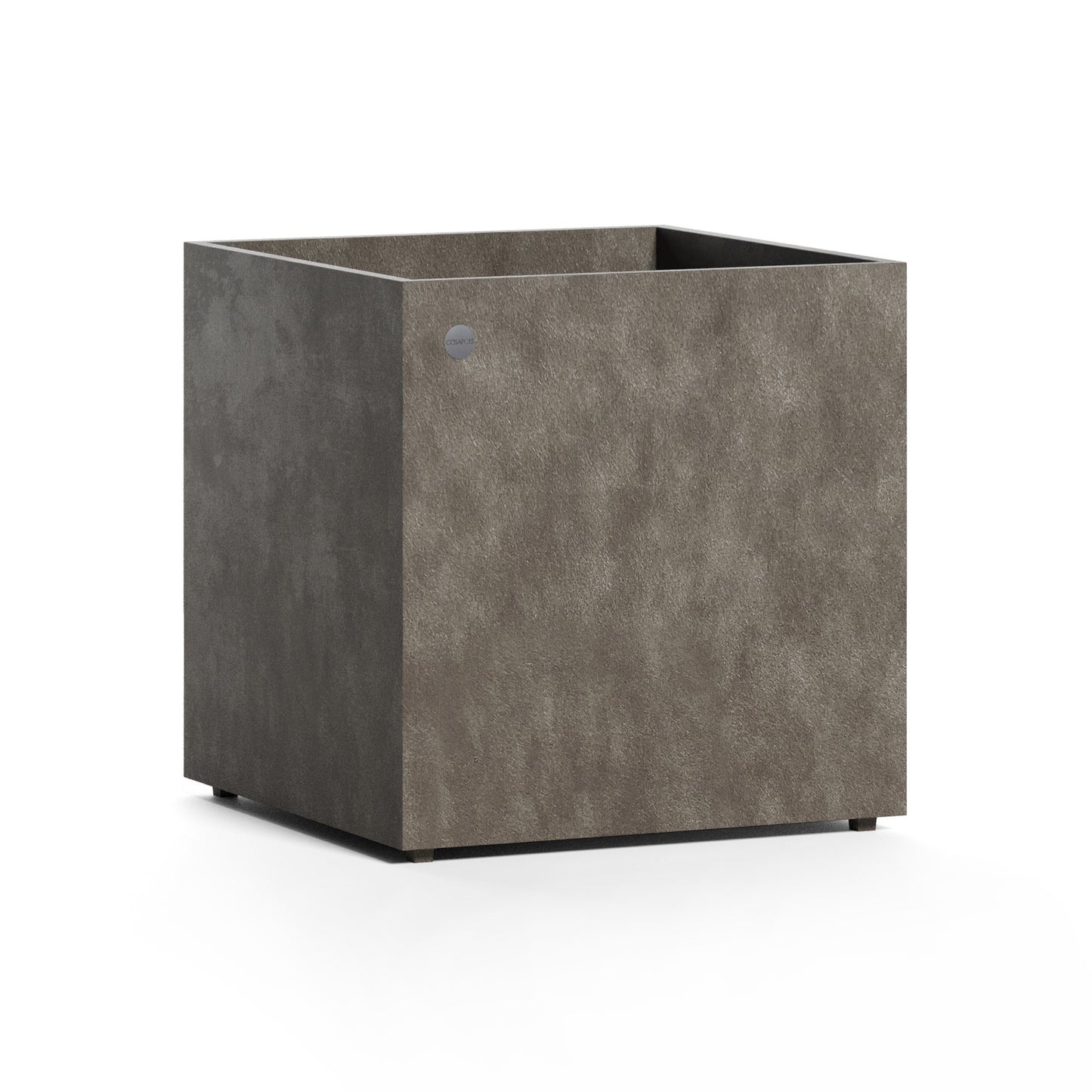 Kukkaruukku Reglito cube 50cm jokikivi