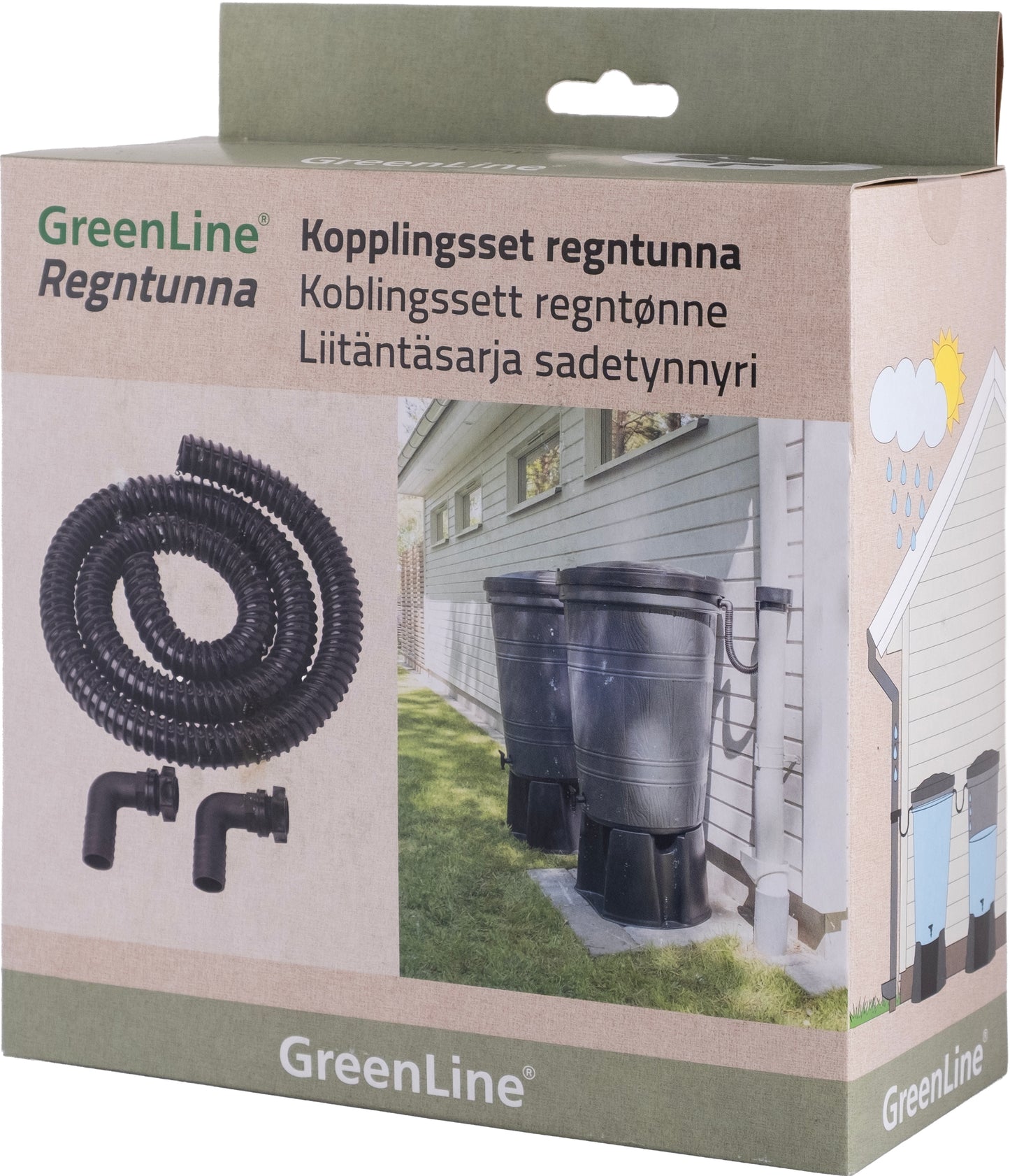 Liitäntäsetti tynnyristä tynnyriin