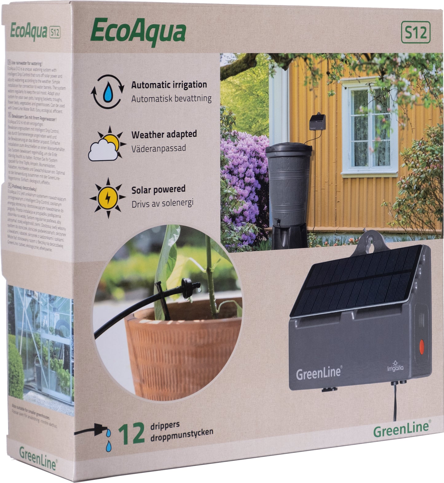 Automatic drip irrigation system S-12 