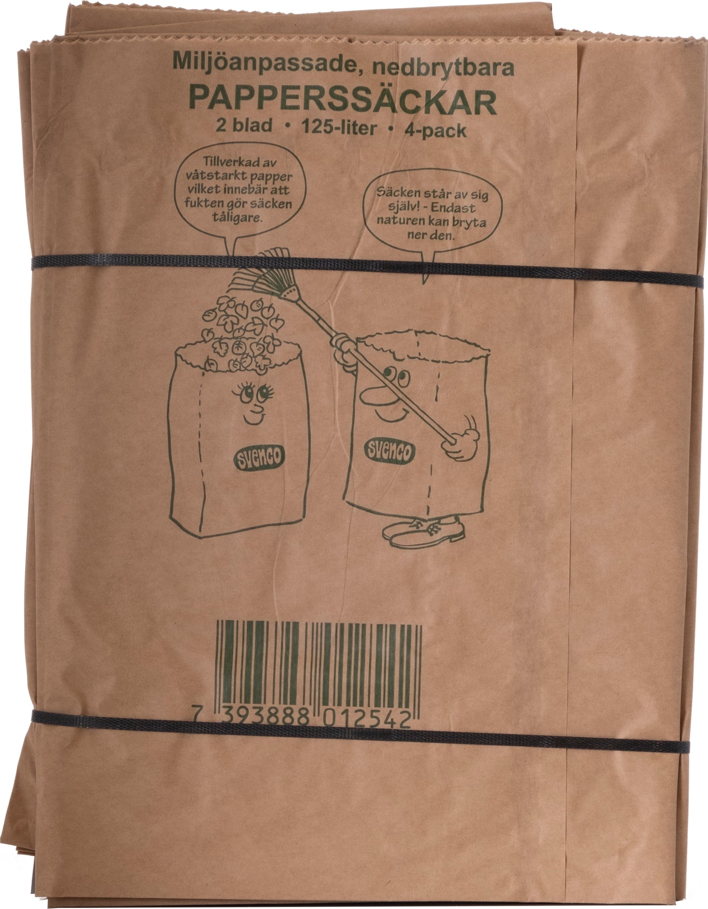 Paper sack Eco, 4-pack