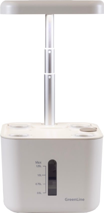 Water barrel 100l gray with tap, lid and stand 