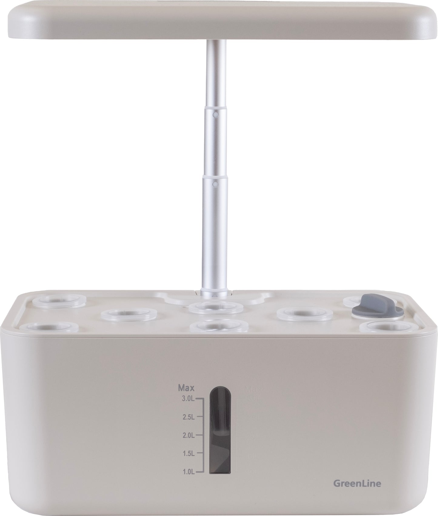 Water barrel 100l gray with tap, lid and stand 
