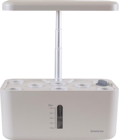 Water barrel 100l gray with tap, lid and stand 