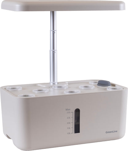 Water barrel 100l gray with tap, lid and stand 