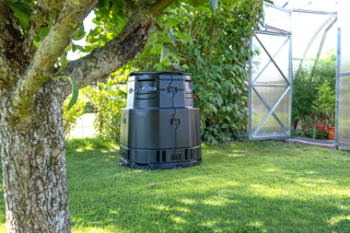 Warm compost Master Plus 375l black -25 °C 