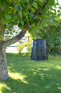 Warm compost Master Plus 375l black -25 °C 