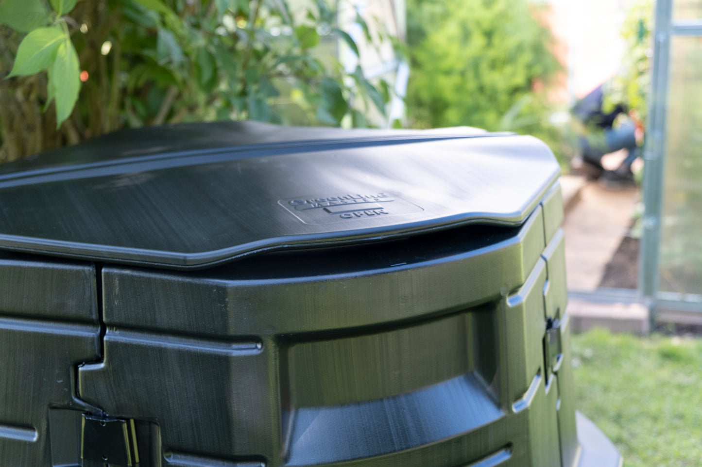 Warm compost Master Plus 375l black -25 °C 