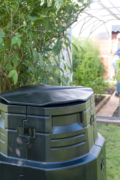 Warm compost Master Plus 375l black -25 °C 