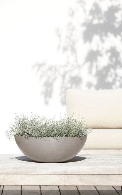 Kukkaruukku Vienna 50cm taupe – tunnelmakuva