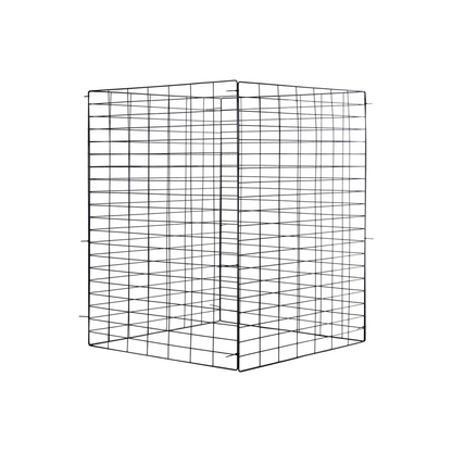 Komposti metallikehikko 70x70x90cm antrasiitti