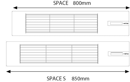 Space S Black – mitat