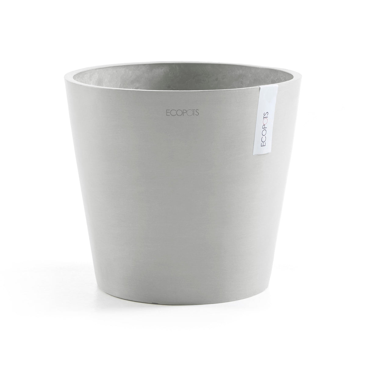 Lillepott Amsterdam 30cm valgehall veereservuaariga