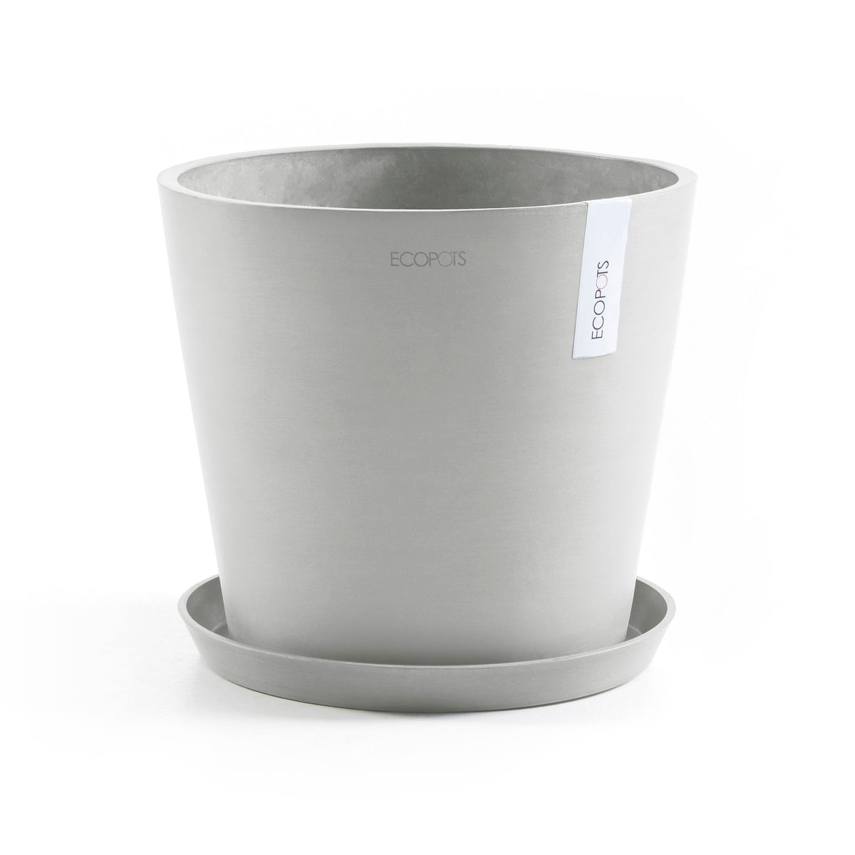 Lillepott Amsterdam 30cm valgehall veereservuaariga