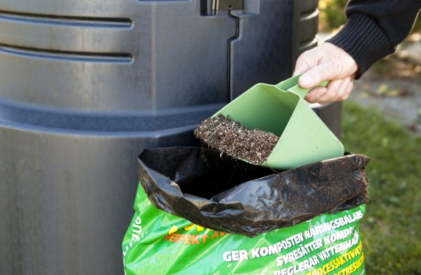 Skopa för Kompostströ