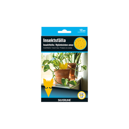 Insektsfälla Krukväxt Limfjäril 12-pack