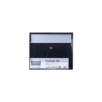 Brevlåda SL93 svart