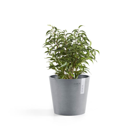 Kukkaruukku - Ecopots - Amsterdam 17cm siniharmaa - Ecopotskauppa - Uuden aikakauden kukkaruukku