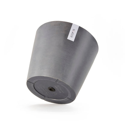 Kukkaruukku - Ecopots - Amsterdam 40cm harmaa - Ecopotskauppa - Uuden aikakauden kukkaruukku