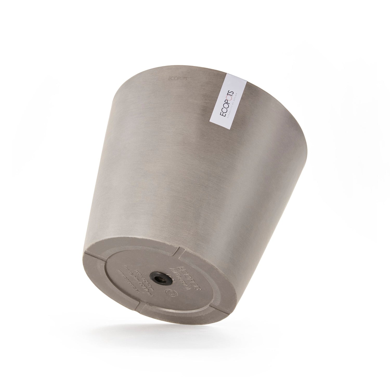 Kukkaruukku - Ecopots - Amsterdam 40cm taupe - Ecopotskauppa - Uuden aikakauden kukkaruukku