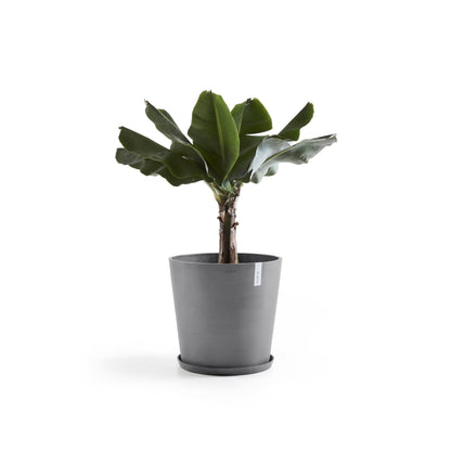 Kukkaruukku - Ecopots - Amsterdam 50cm harmaa - Ecopotskauppa - Uuden aikakauden kukkaruukku