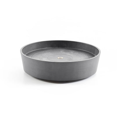 Kukkaruukku - Ecopots - Amsterdam aluslautanen pyörillä 50cm harmaa - Ecopotskauppa - Uuden aikakauden kukkaruukku