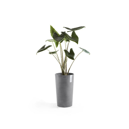 Kukkaruukku - Ecopots - Amsterdam keskikorkea 50cm harmaa - Ecopotskauppa - Uuden aikakauden kukkaruukku