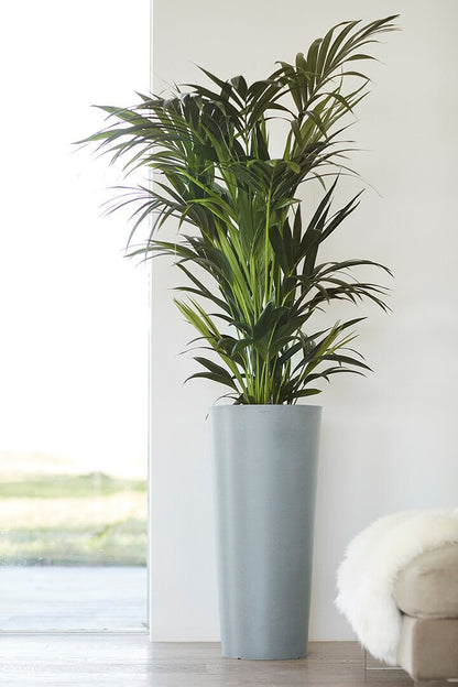 Kukkaruukku - Ecopots - Amsterdam korkea 70cm siniharmaa - Ecopotskauppa - Uuden aikakauden kukkaruukku