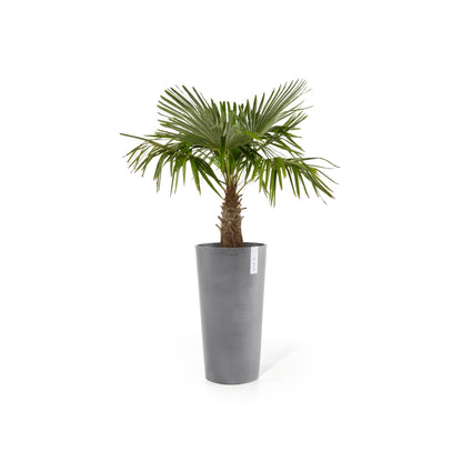 Kukkaruukku - Ecopots - Amsterdam korkea 76cm harmaa - Ecopotskauppa - Uuden aikakauden kukkaruukku