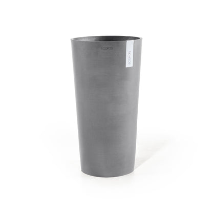 Kukkaruukku - Ecopots - Amsterdam korkea 76cm harmaa - Ecopotskauppa - Uuden aikakauden kukkaruukku