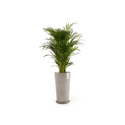 Kukkaruukku - Ecopots - Amsterdam korkea 90cm taupe - Ecopotskauppa - Uuden aikakauden kukkaruukku