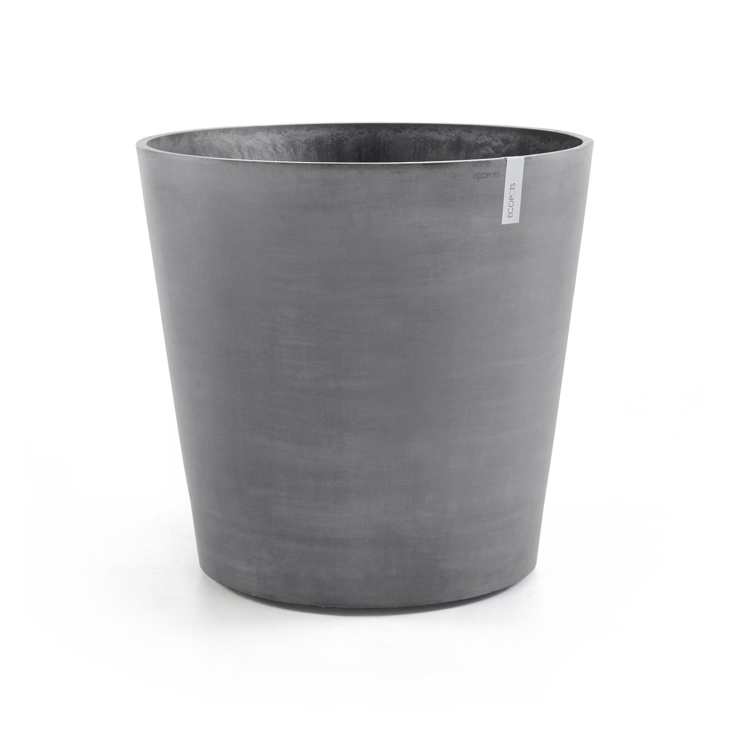 Kukkaruukku - Ecopots - Amsterdam pyörillä 60cm harmaa - Ecopotskauppa - Uuden aikakauden kukkaruukku