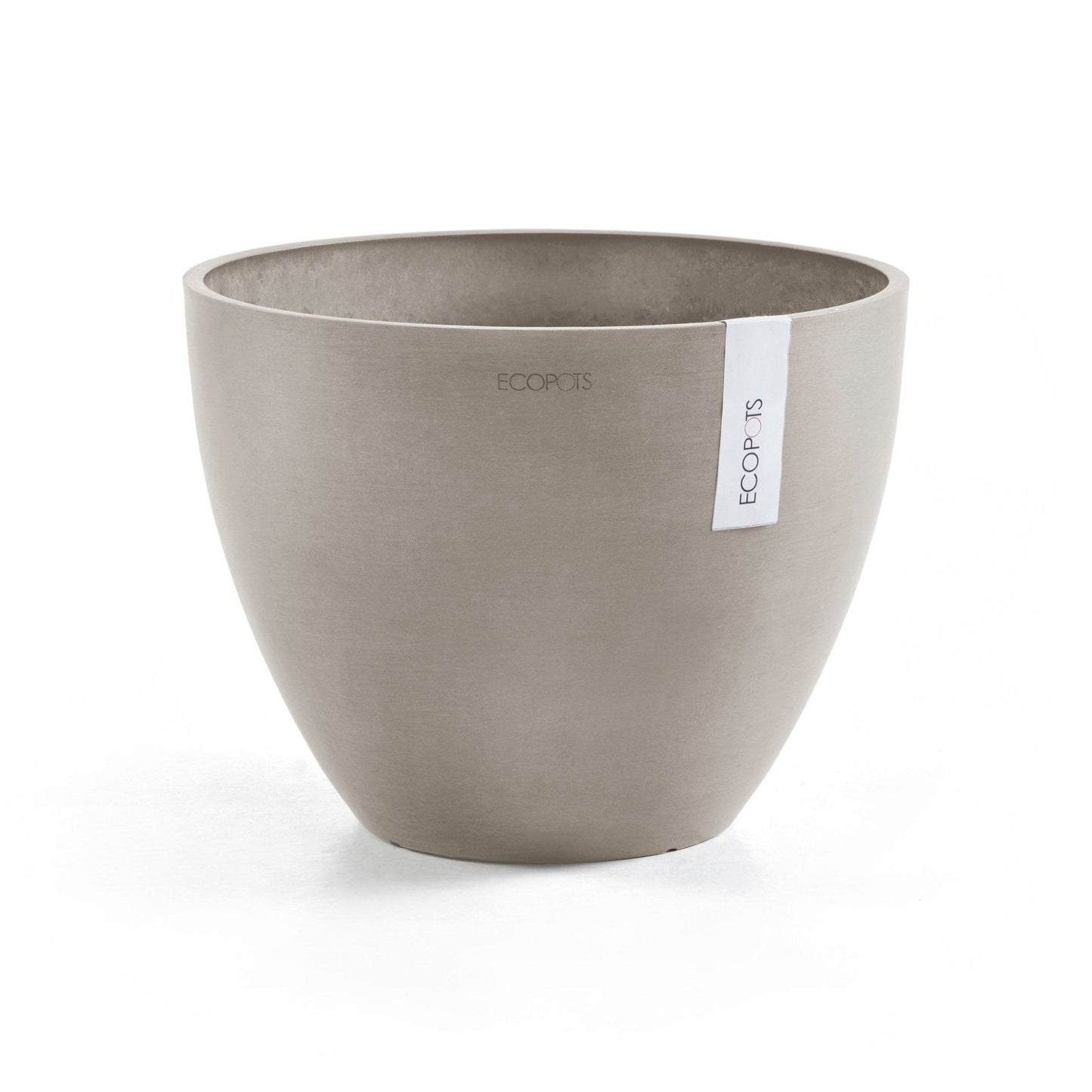 Kukkaruukku - Ecopots - Antwerpen 30cm taupe - Ecopotskauppa - Uuden aikakauden kukkaruukku