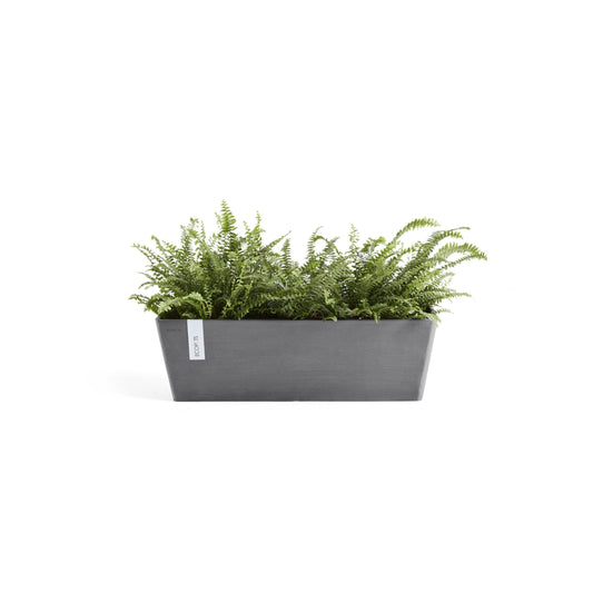 Kukkaruukku - Ecopots - Bruge 55cm harmaa - Ecopotskauppa - Uuden aikakauden kukkaruukku