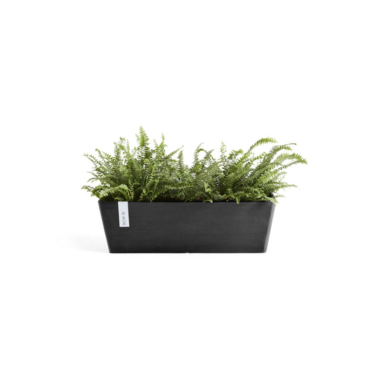 Kukkaruukku - Ecopots - Bruge 55cm tummanharmaa - Ecopotskauppa - Uuden aikakauden kukkaruukku