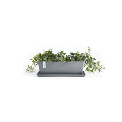 Kukkaruukku - Ecopots - Bruge 65cm siniharmaa - Ecopotskauppa - Uuden aikakauden kukkaruukku