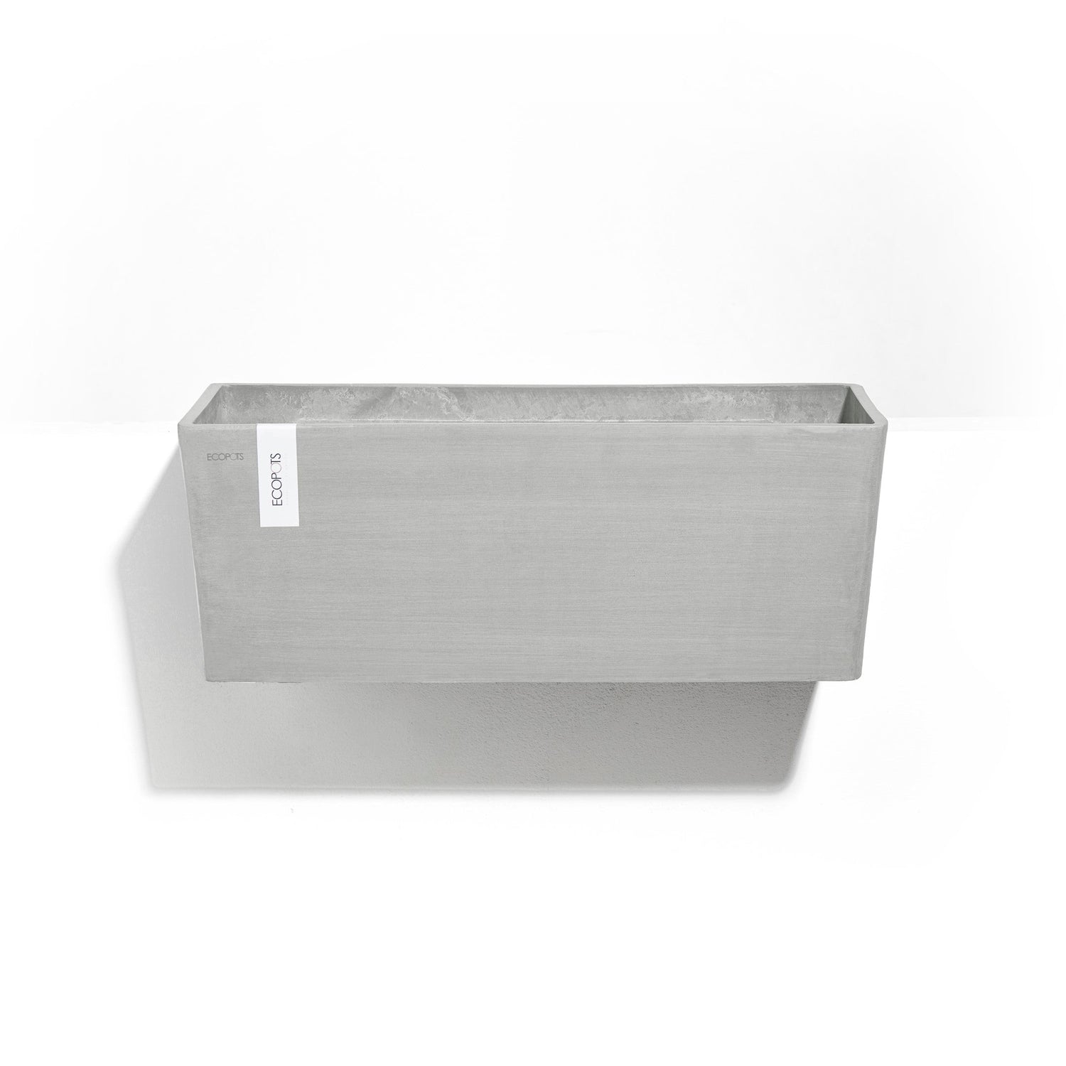 Kukkaruukku - Ecopots - Bruge ripustettava 55cm valkoharmaa - Ecopotskauppa - Uuden aikakauden kukkaruukku