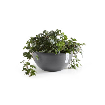 Kukkaruukku - Ecopots - Brysseli 30cm harmaa - Ecopotskauppa - Uuden aikakauden kukkaruukku