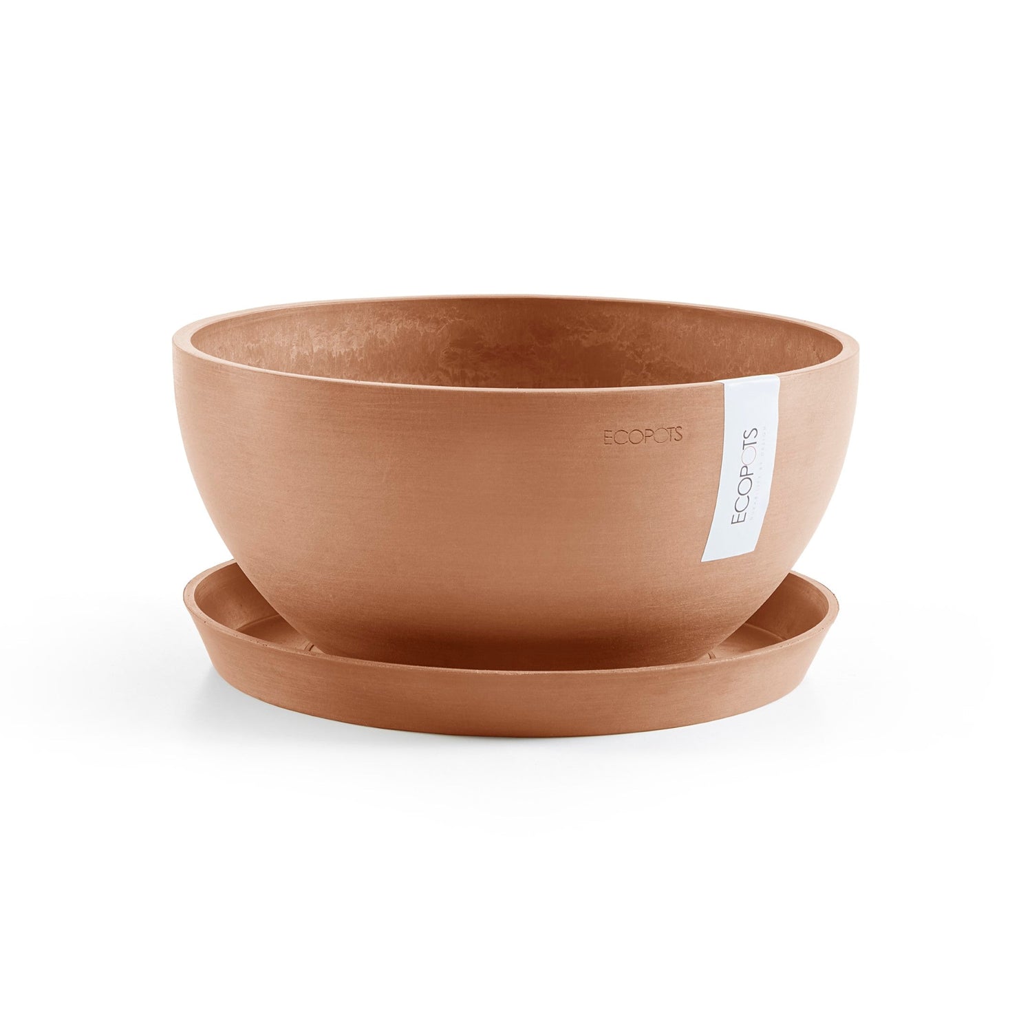 Kukkaruukku - Ecopots - Brysseli 35cm terracotta - Ecopotskauppa - Uuden aikakauden kukkaruukku