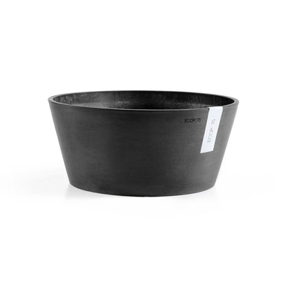 Kukkaruukku - Ecopots - Frankfurt 40cm tummanharmaa - Ecopotskauppa - Uuden aikakauden kukkaruukku