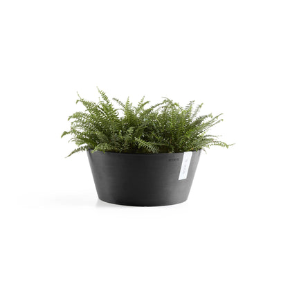 Kukkaruukku - Ecopots - Frankfurt 50cm tummanharmaa - Ecopotskauppa - Uuden aikakauden kukkaruukku