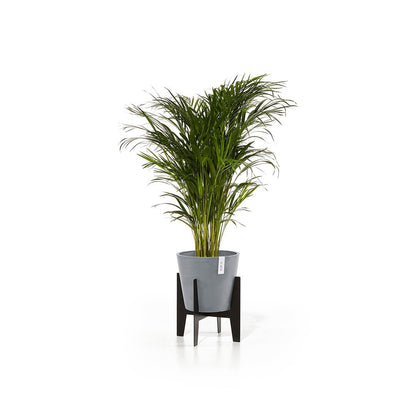 Kukkaruukku - Ecopots - Jalusta 30cm musta - Ecopotskauppa - Uuden aikakauden kukkaruukku
