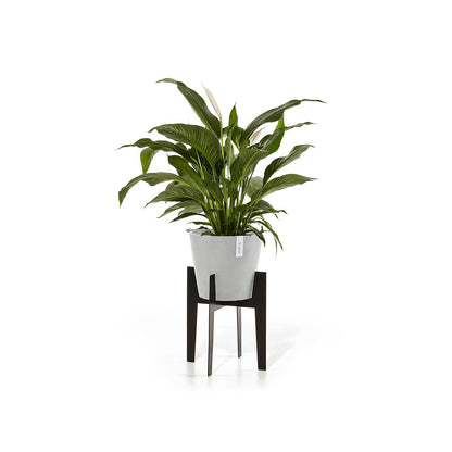Kukkaruukku - Ecopots - Jalusta 40cm musta - Ecopotskauppa - Uuden aikakauden kukkaruukku