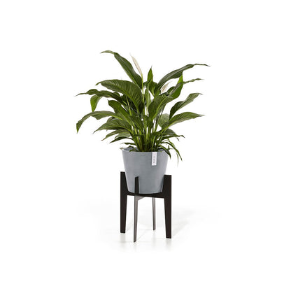 Kukkaruukku - Ecopots - Jalusta 40cm musta - Ecopotskauppa - Uuden aikakauden kukkaruukku
