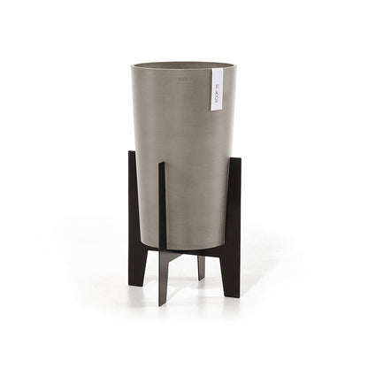 Kukkaruukku - Ecopots - Jalusta 40cm musta - Ecopotskauppa - Uuden aikakauden kukkaruukku