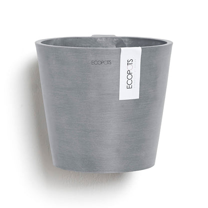 Kukkaruukku - Ecopots - Kukkaruukku Amsterdam 20cm seinälle siniharmaa - Ecopots - Uuden aikakauden kukkaruukku kierrätysmateriaalista