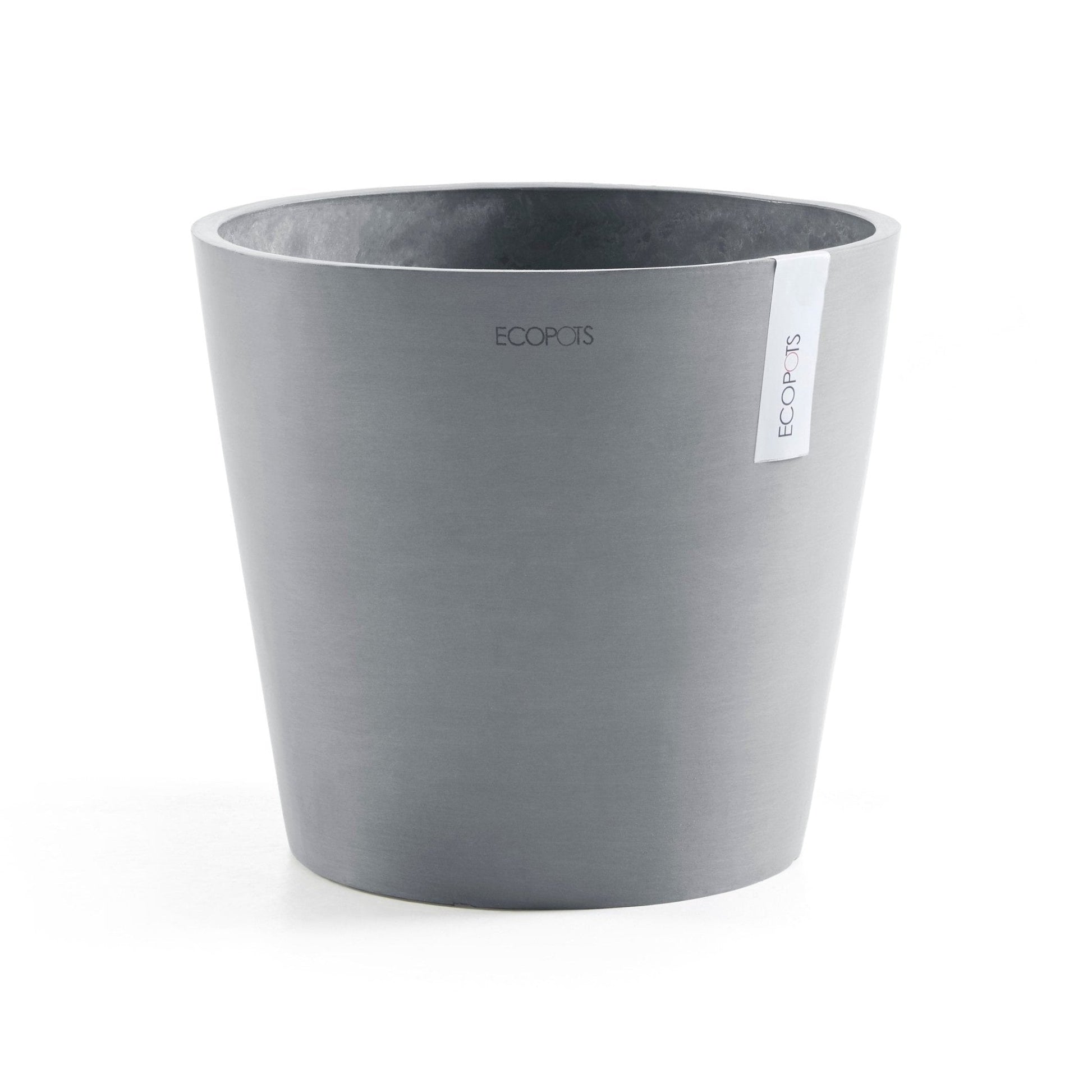 Kukkaruukku - Ecopots - Kukkaruukku Amsterdam 25cm siniharmaa - Ecopots - Uuden aikakauden kukkaruukku kierrätysmateriaalista