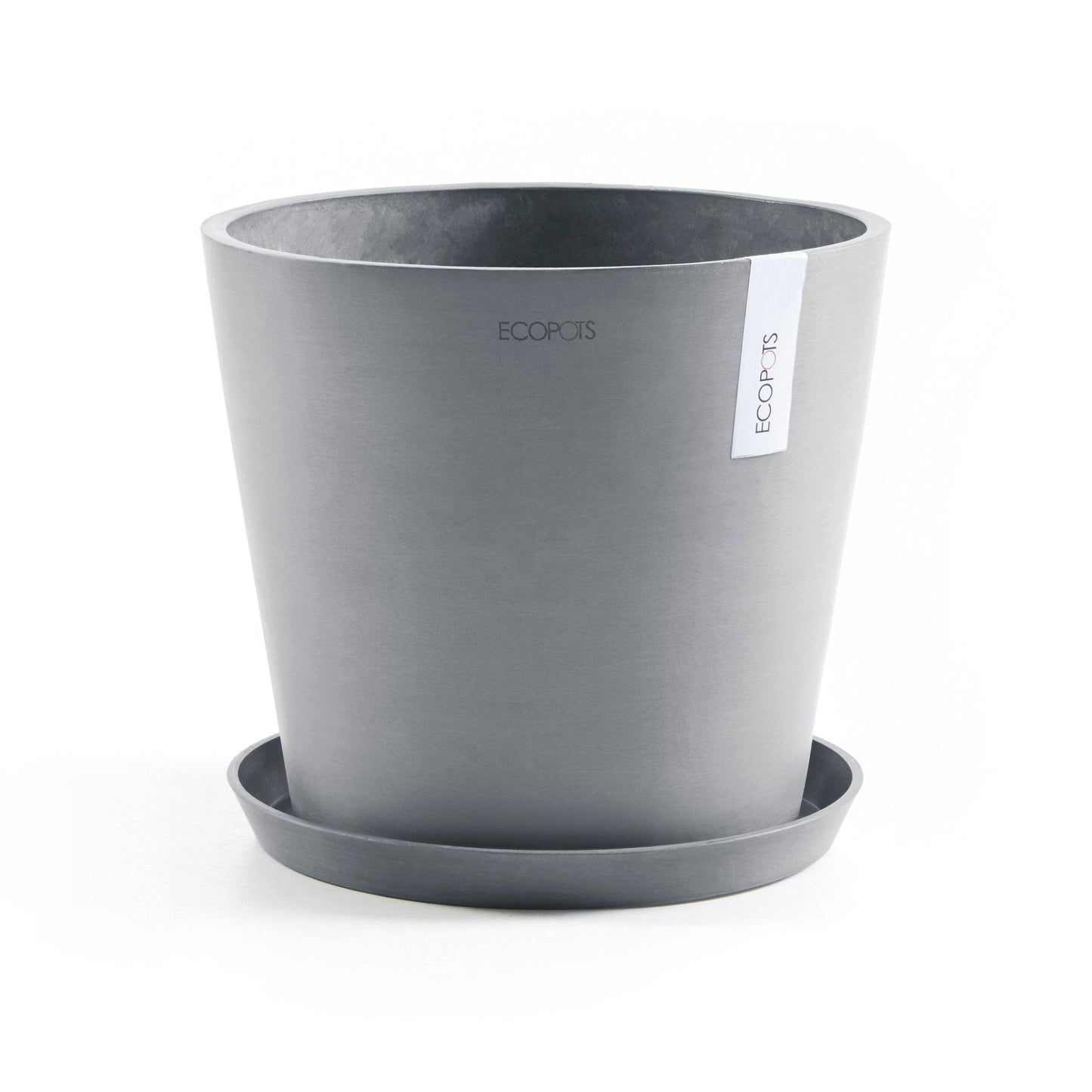 Kukkaruukku - Ecopots - Kukkaruukku Amsterdam 25cm siniharmaa - Ecopots - Uuden aikakauden kukkaruukku kierrätysmateriaalista