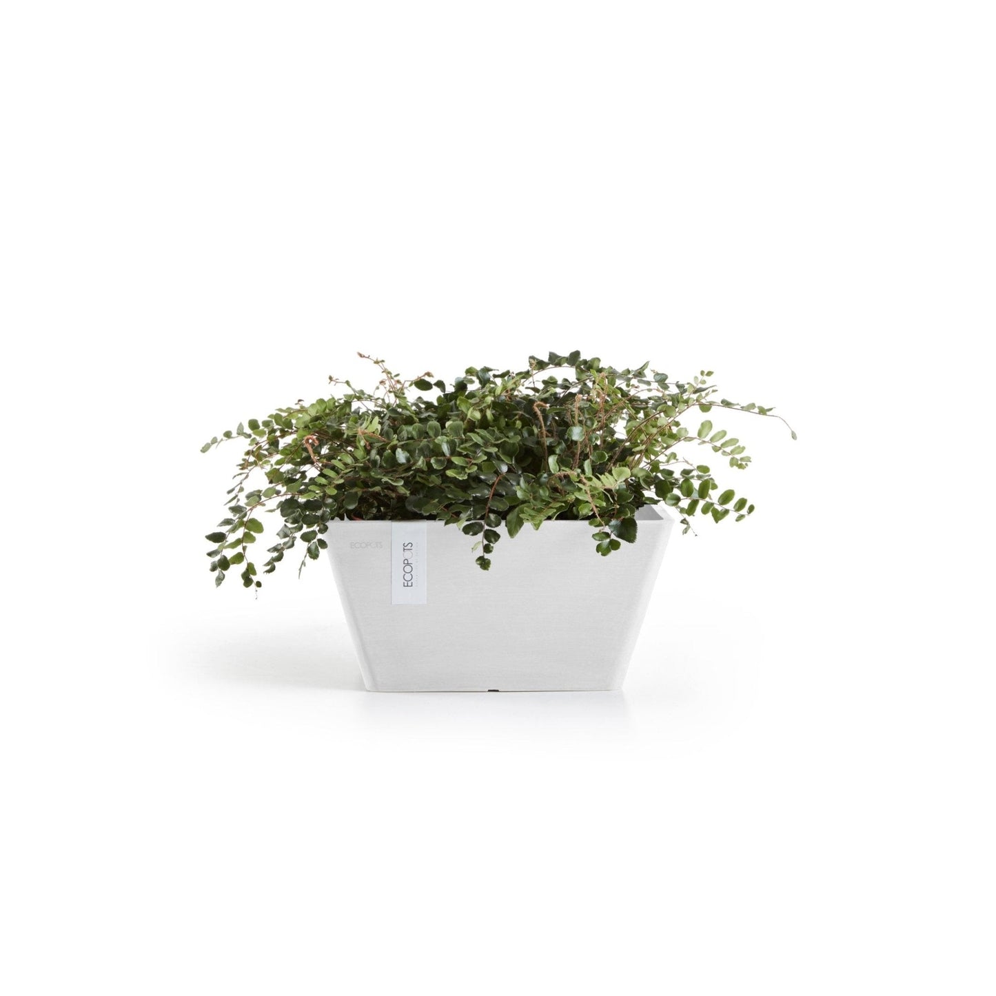 Kukkaruukku - Ecopots - Kukkaruukku Berliini 30cm valkoinen - Ecopots - Uuden aikakauden kukkaruukku kierrätysmateriaalista