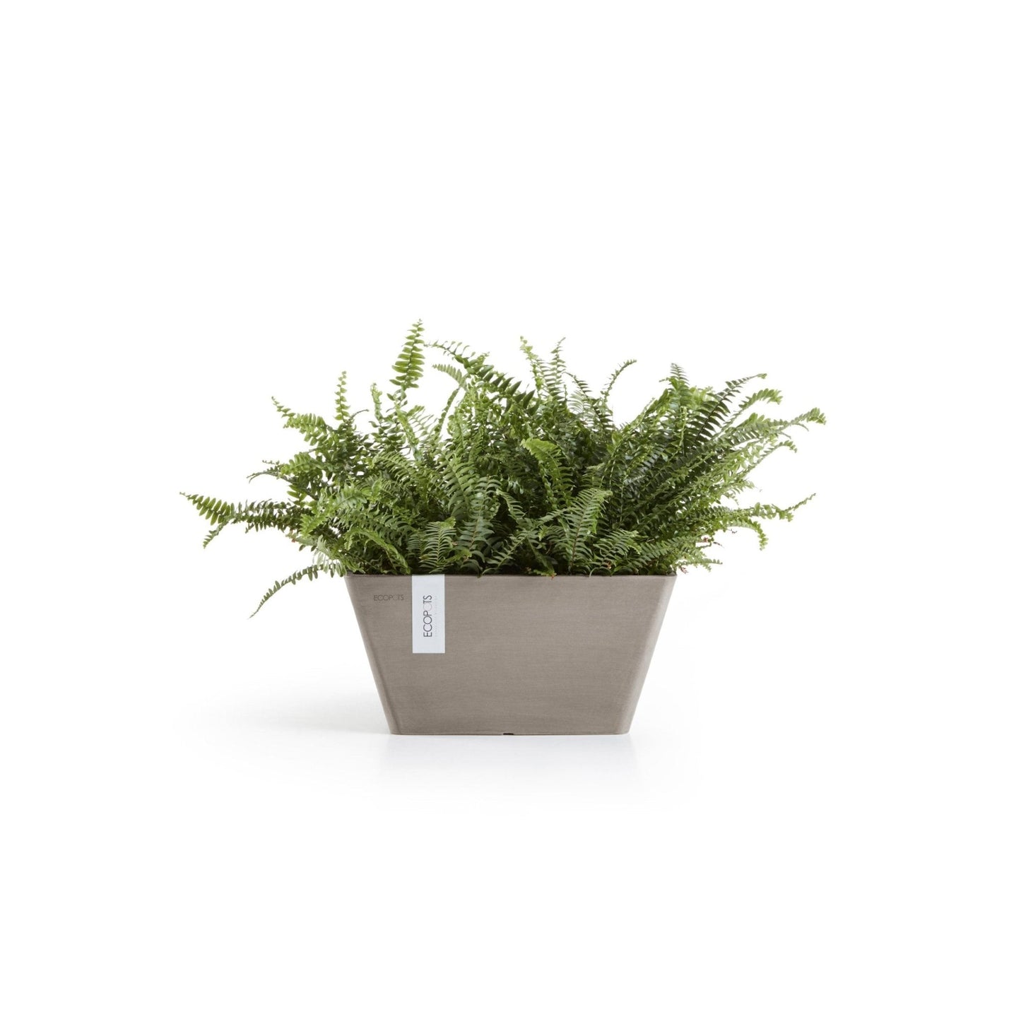 Kukkaruukku - Ecopots - Kukkaruukku Berliini 40cm taupe - Ecopots - Uuden aikakauden kukkaruukku kierrätysmateriaalista