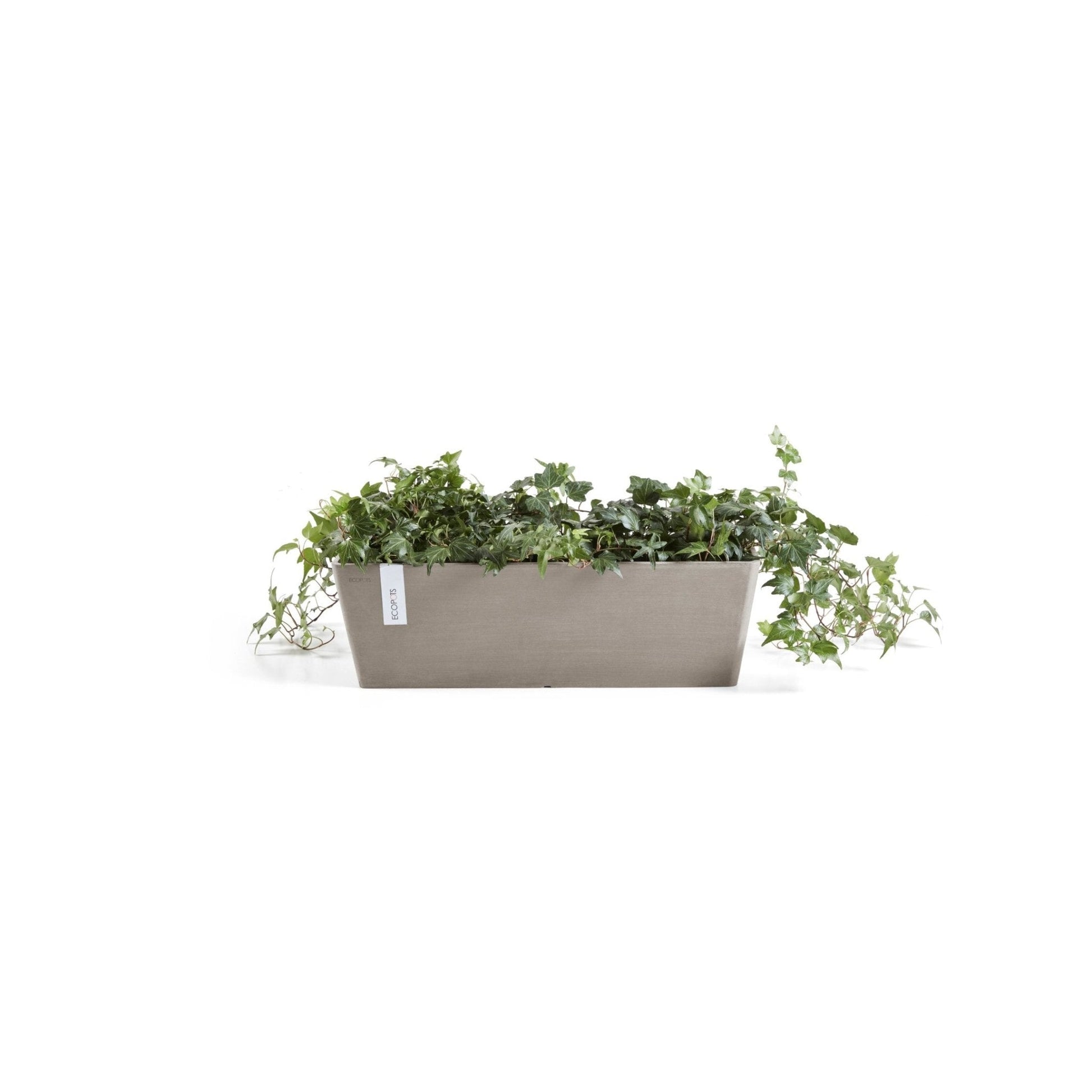 Kukkaruukku - Ecopots - Kukkaruukku Bruge 55cm taupe - Ecopots - Uuden aikakauden kukkaruukku kierrätysmateriaalista